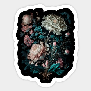 Baroque Bouquet #2 Sticker